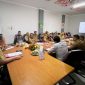 Kepala Bappelitbangda Kota Ternate Rizal Marsaoly bersama OPD Teknis Bahas Finalisasi Dokumen RKPD 2024. (Rakyatmu)