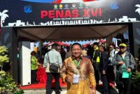 Bupati Pulau Taliabu Aliong Mus Hadiri Kegiatan Penas XVI Tahun 2023. (Humas for Rakyatmu)