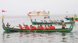 Ilustrasi Festival Kora-kora Kota Ternate. (Istimewa)