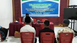 Dukcapil Kota Ternate Buka Pelayanan Dokumen Kependudukan di Lapas Anak Ternate. (Rakyatmu)