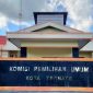 Kantor KPU Kota Ternate. (Rakyatmu)