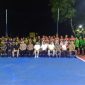 Foto Bersama di Lapangan Bola Voli Polres Halmahera Utara. (Rakyatmu)