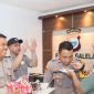 Dandim 1508/Tobelo bersama Danramil Sambangi Polsek Wilayah Halmahera Utara. (Rakyatmu)