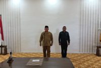 Suasana Bupati Pulau Taliabu, Aliong Mus Melantik Pimpinan OPD dan Pejabat struktural. (Rakyatmu)
