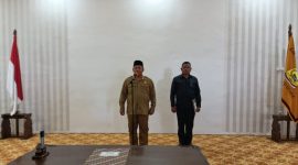 Suasana Bupati Pulau Taliabu, Aliong Mus Melantik Pimpinan OPD dan Pejabat struktural. (Rakyatmu)