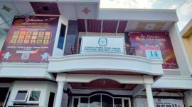 Kantor KPU Provinsi Maluku Utara. (Rakyatmu)
