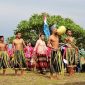 Tarian Belayai dari Kabupaten Kepulauan Sula. (Istimewa)