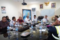 Rapat Koordinasi Terkait BBM di Daerah Kepulauan Kabupaten Halmahera Utara. (Rakyatmu)