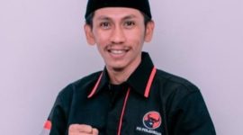 Koordinator DPD Gerakan Ganjar Maluku Utara Asrul Lamunu. (Rakyatmu)