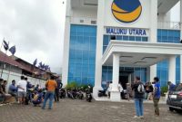 Pengurus DPD NasDem Kota Ternate datangi Kantor DPW. (Rakyatmu)