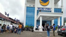 Pengurus DPD NasDem Kota Ternate datangi Kantor DPW. (Rakyatmu)