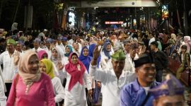 Karnaval dan Pawai Budaya di Rakernas Apeksi Kota Makassar Tahun 2023. (Rakyatmu)