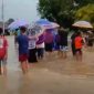 Banjir Landa Desa Waitina, Kecamatan Mangoli Timur. (Rakyatmu)