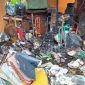Dokumen dan Alat-alat lainya Ikut Hangus Akibat Insiden Kebakaran di Kantor Gudang Bulog Cabang Ternate. (Rakyatmu)