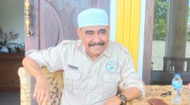 Kepala Pelaksana BPBD Kepulauan Sula, Buhari Buamona. (Rakyatmu)