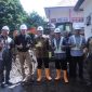 Foto Bersama Usai Melakukan Peletakan Batu Pertama. (Humas for Rakyatmu)