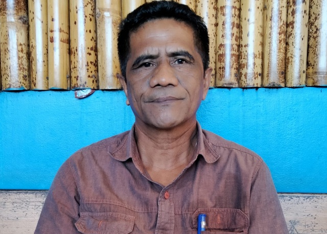 Kabid Ops Damkar Kota Ternate Ramli Soleman. (Rakyatmu)