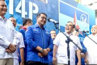 Pertemuan Partai Demokrat dan Gerindra. (Humas For Rakyatmu)