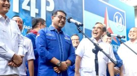 Pertemuan Partai Demokrat dan Gerindra. (Humas For Rakyatmu)