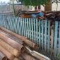 Besi Tua Diduga dari PT. Barito Pacific Ditampung di Desa Malbufa. (Rakyatmu)