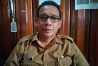Kabid Poldagri Badan Kesbangpol Kota Ternate, Iqbal Amra. (Rakyatmu)