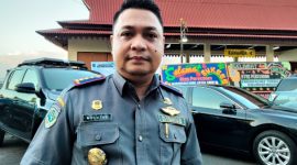 Kepala Dinas Perhubungan Kota Ternate Mochtar Hasim. (Rakyatmu)