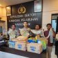 Barang Bukti yang Diamankan Polsek Ahmad Yani Ternate. (Rakyatmu)