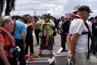 Kedatangan Wisatawan Asing di Kota Ternate. (Rakyatmu)