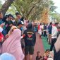 Warga Mendatangi Lokasi Upcara Peringatan HUT RI di Lapangan Ngara Lamo, Kota Ternate. (Rakyatmu)