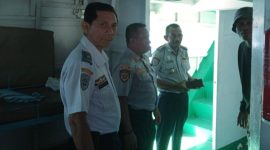 Dinas Perhubungan Kota Ternate Sambangi Pihak KM Fajar Mulia Saat Bersandar di Pelabuhan Mudaffar Sjah II Kelurahan Dufa-dufa, Kecamatan Ternate Utara. (Dishub for Rakyatmu)