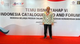 Wali Kota Ternate, M. Tauhid Soleman Menghadiri Tamu Bisnis ke VI Indonesia Expo and Forum. (Humas for Rakyatmu)