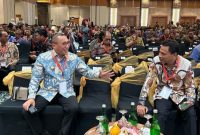 Wali Kota Ternate, M. Tauhid Soleman menghadiri Rakor PANRB. (Humas for Rakyatmu)