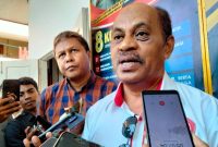 Kuasa Hukum Nita Budi Susanti, Ishak Raja Ketika Memberikan Keterangan Kepada Awak Media. (Rakyatmu)