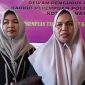Ketua DPD KPPI Maluku Utara Marlita Puasa (Kanan) Didampingi Ketua DPC KPPI Kota Ternate Novalia Yusmiranda (Kiri). (Rakyatmu)