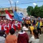 Lomba Gerak Jalan di Halmahera Utara. (Rakyatmu)