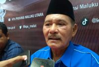 Ketua Bappilu DPD Partai Demokrat Maluku Utara, Djasmin Rainu. (Rakyatmu)