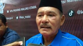 Ketua Bappilu DPD Partai Demokrat Maluku Utara, Djasmin Rainu. (Rakyatmu)