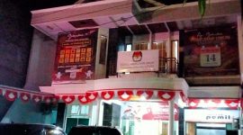 Kantor KPU Maluku Utara. (Rakyatmu)