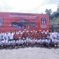 Foto Bersama dengan Pemain Malut United Usai Peletakan Batu Pertama. (Humas for Rakyatmu)