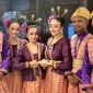 Peserta Tarian Daerah Kabupaten Kepulauan Sula yang Menyambut Tamu Undangan di HUT ke-78 RI. (Istimewa/Rakyatmu)