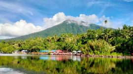 Danau Tolire Kecil, Kelurahan Takome, Kecamatan Pulau Ternate, Kota Ternate. (Rakyatmu)