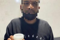  Tersangka Kasus Penyalahgunaan Narkotika Jenis Sabu. (Istimewa/Rakyatmu)