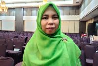 Ketua Muslimat NU Maluku Utara Rosita Alting. (Rakyatmu)