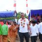 Penyambutan Wakil Wali Kota Tidore Kepulauan untuk Membuka Turnamen Bola Voli Tauno Cup III Tahun 2023. (Dok. Humas Pemkot for Rakyatmu)