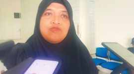 Kepala BKPSDM KabupatenKepulauan Sula, Fadila Waridin. (Rakyatmu)