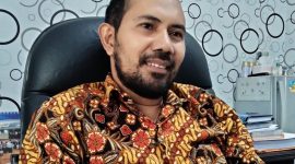 Koordinator Divisi Pencegahan, Parmas dan Humas Bawaslu Maluku Utara Rusly Saraha. (Rakyatmu)