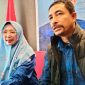 Kepala BKSN DPP Partai Demokrat Andi Timo Pangerang (kiri) didampingi ketum DPD Partai Demokrat Maluku Utara M. Rahmi Husen. (Rakyatmu)