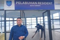 Kepala Dinas Perhubungan Kota Ternate Mochtar Hasyim. (Rakyatmu)