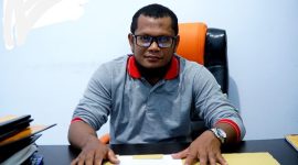 Koordinator Divisi Penanganan Pelanggaran dan Penyelesaian Sengketa, Bawaslu Kota Tidore, Isman M. Natsir. (Rakyatmu)