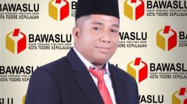Ketua Bawaslu Kota Tidore Kepulauan, Amru Arfa. (Istimewa/Rakyatmu)